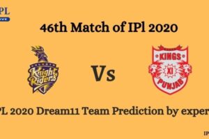 KKR VS KXIP Dream11 Team