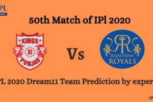 KXIP vs RR Dream 11 Team