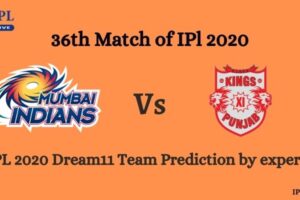 MI vs KXIP Dream11 Team