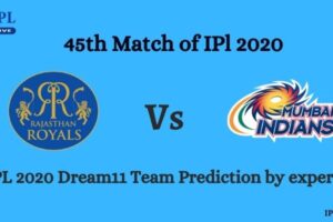 RR vs MI Dream11 Team