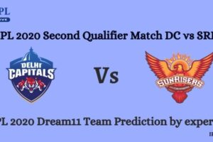 Second Qualifier Match DC vs SRH